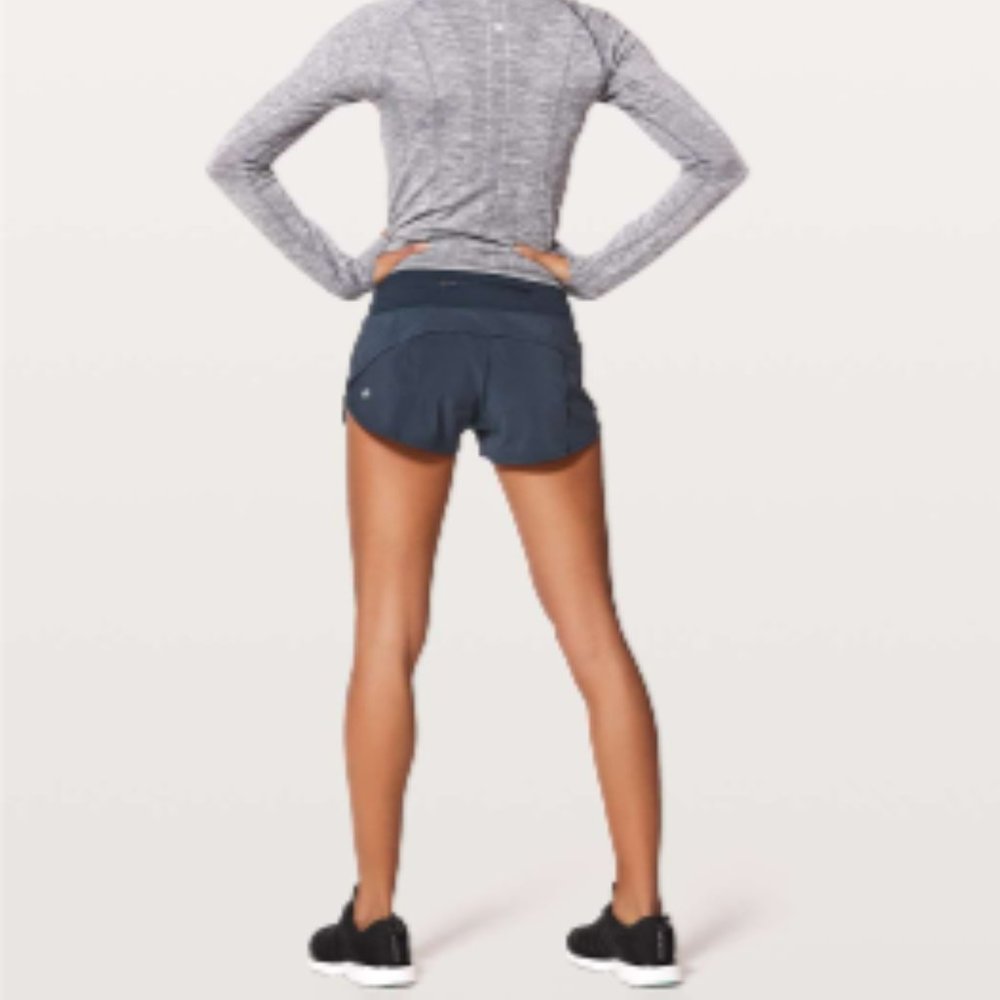 Lululemon Speed Up Short *2.5" in Navy